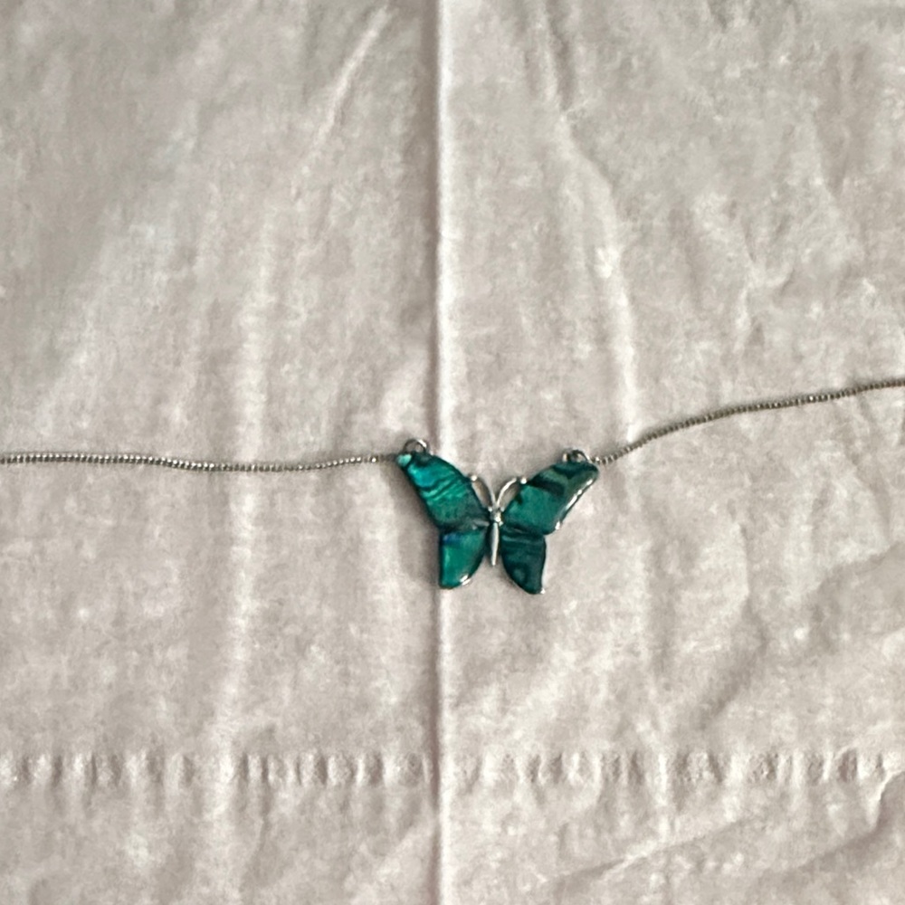 2/20$ or free with purchase of any listing💕 New Zealand Paua Shell Necklace